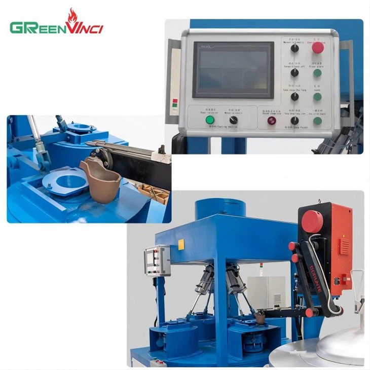 Multi-stations Automatic Centrifugal Force Casting Machine1 (6)
