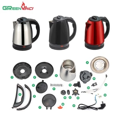 Davinci Skd CKD Electrict Kettle Nga waahanga mo te Hokona